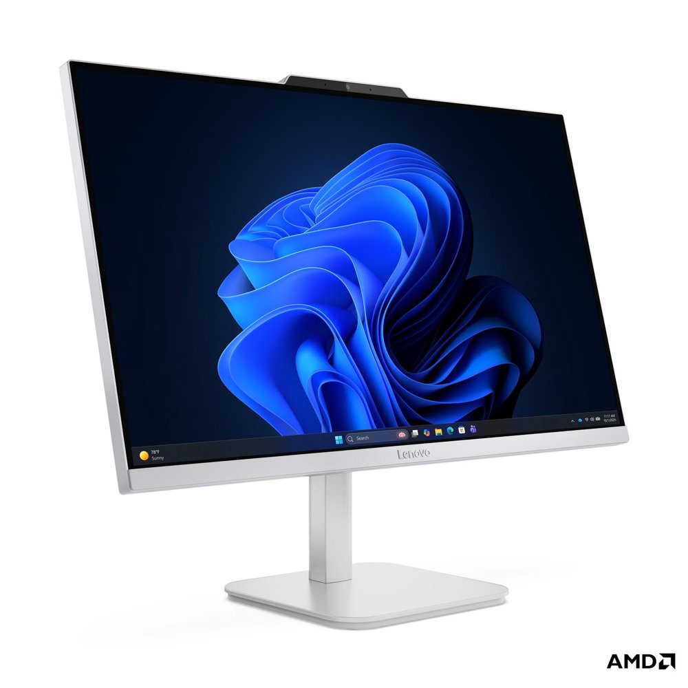 Lenovo A105 24 All-in-One | 23,8" Full HD IPS | AMD Ryzen 5 40 | 8GB DDR5 | 512GB SSD | Windows 11 Home | Cloud Grey - Afbeelding 3