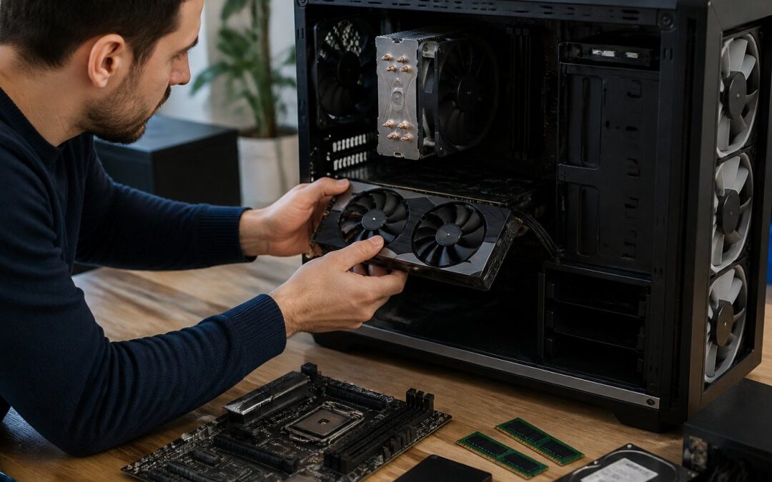 Hoe je gaming pc upgrade onderdelen kiest en laat monteren